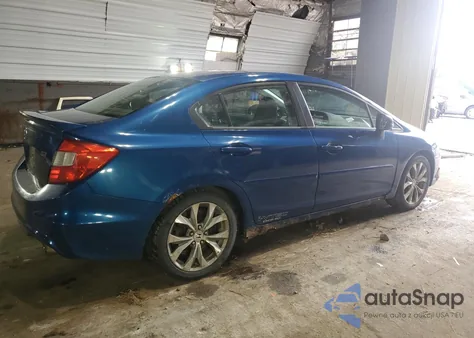 2012 Honda Civic Si from USA, damaged, VIN 2HGFB6E51CH704740